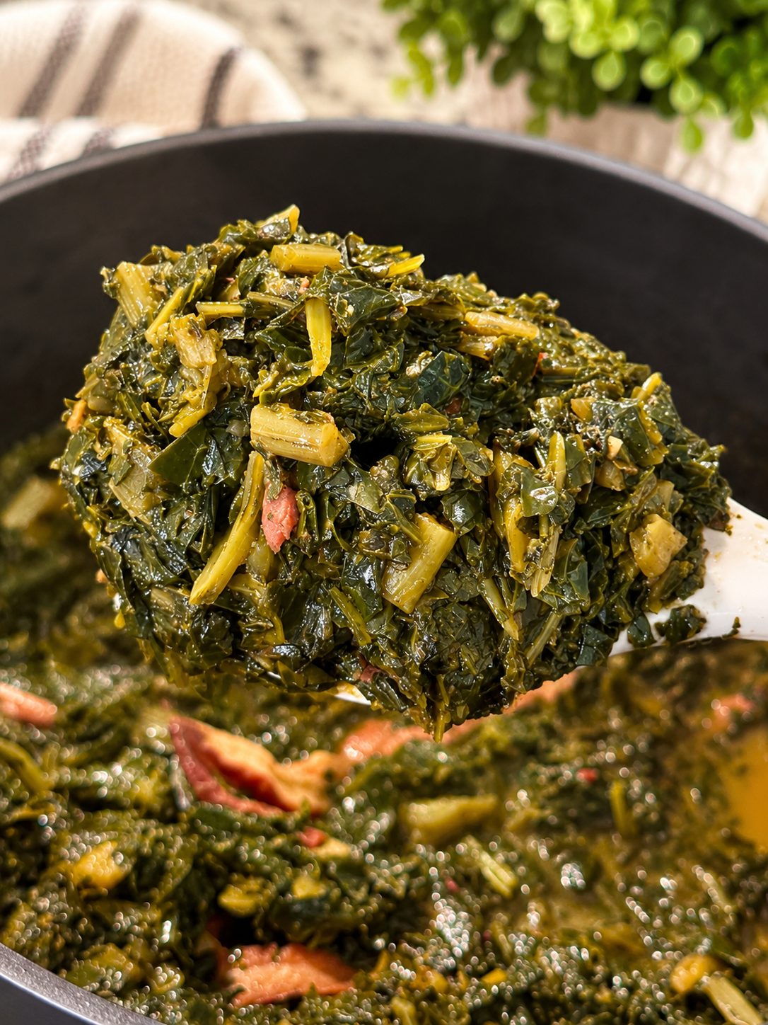 Chardonnay’s Cozy Collards