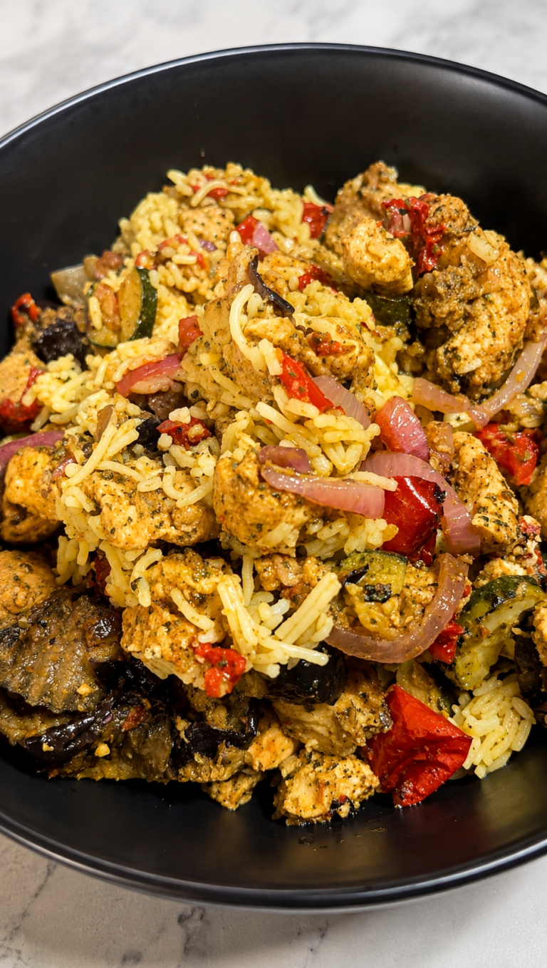 Mediterranean Chicken & Rice