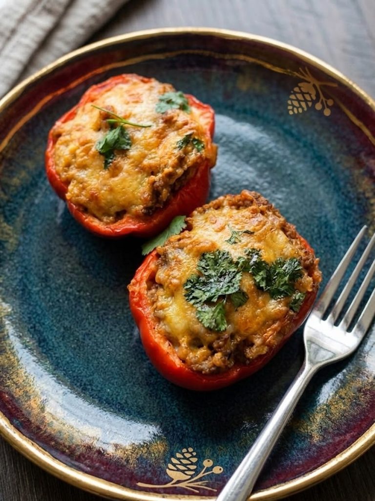 Taco-Style Stuffed Bell Peppers