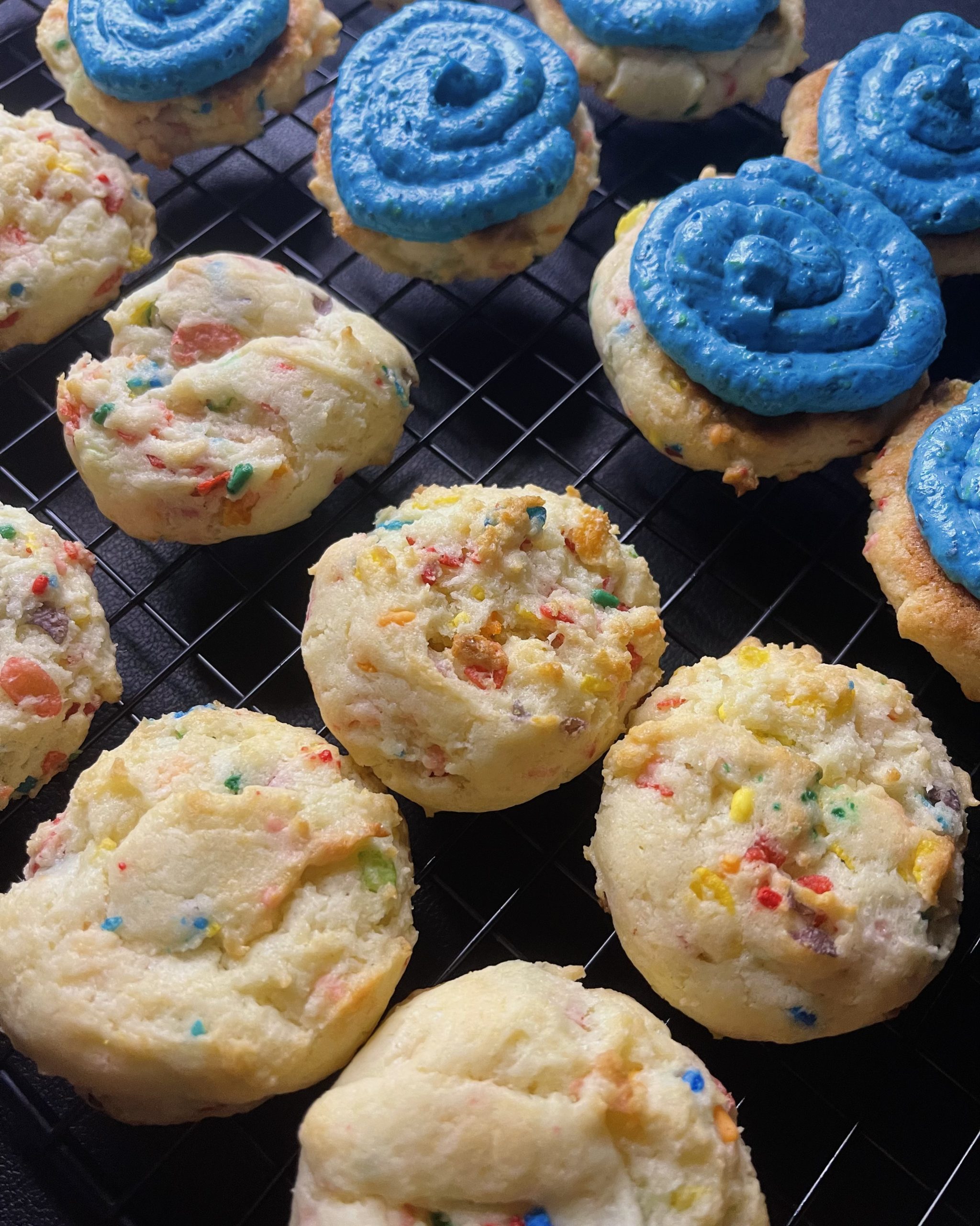 cookies blue